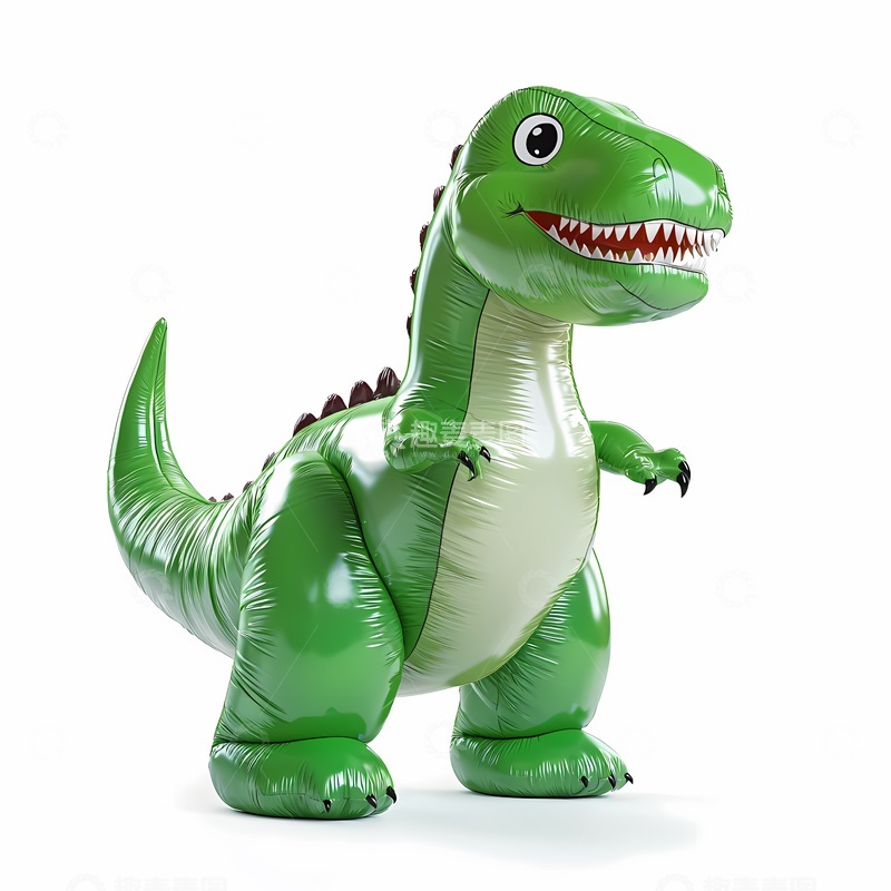 高清大图下载【趣麦麦图】充气恐龙玩具卡通造型