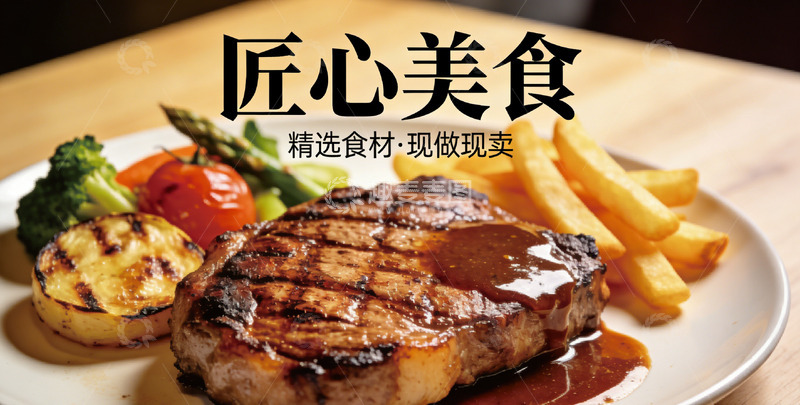 高清大图下载【趣麦麦图】匠心美食精选现做套餐