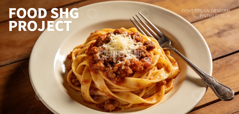 高清大图下载【趣麦麦图】美食摄影意大利面项目展示