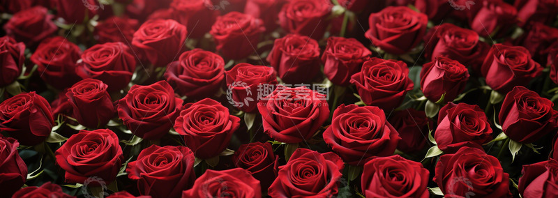 高清大图下载【趣麦麦图】红玫瑰花海浪漫花卉摄影
