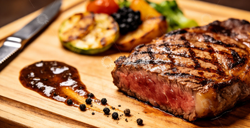 高清大图下载【趣麦麦图】美味烤肉拼盘美食摄影图片