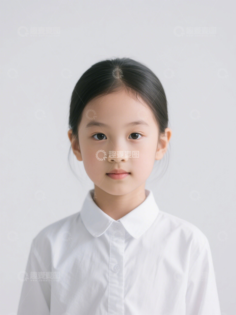 高清大图下载【趣麦麦图】简约清新少女肖像摄影