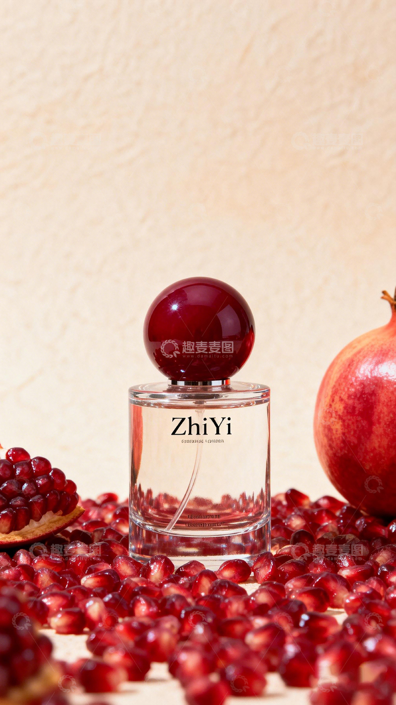 高清大图下载【趣麦麦图】石榴香水静谧雅致