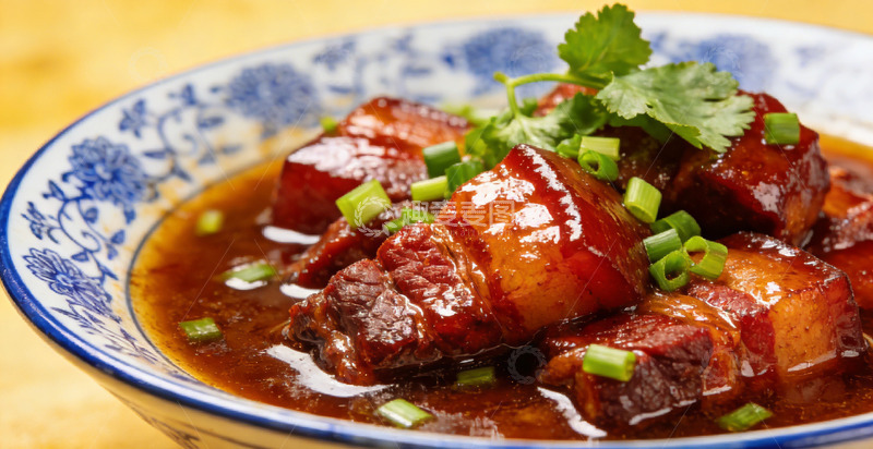 高清大图下载【趣麦麦图】中式美味红烧肉美食摄影图片