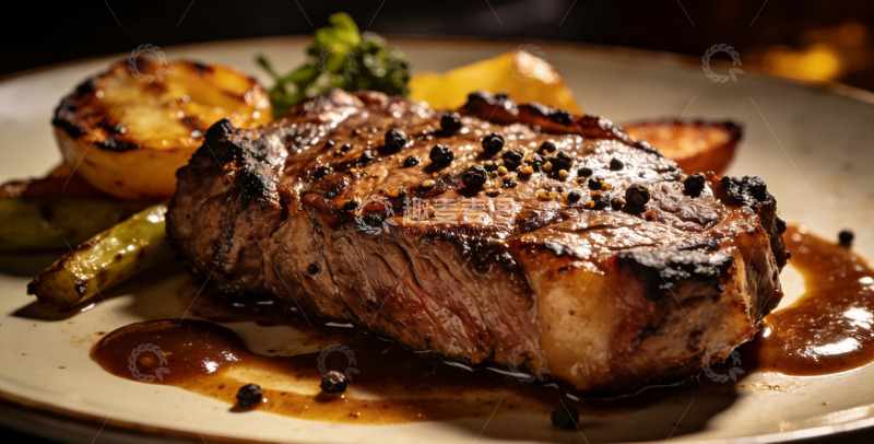 高清大图下载【趣麦麦图】西餐美味牛排美食摄影
