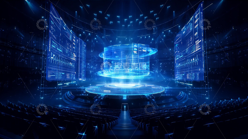 高清大图下载【趣麦麦图】虚拟未来科技盛宴