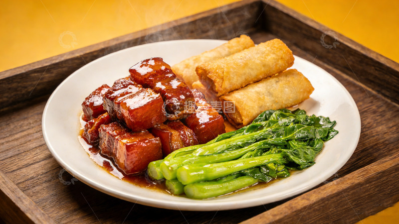 高清大图下载【趣麦麦图】中式美食托盘摄影