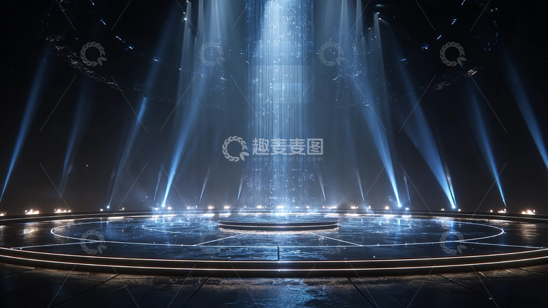 高清大图下载【趣麦麦图】星空下的神秘光环