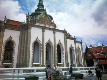 泰国寺庙古典建筑风光摄影
