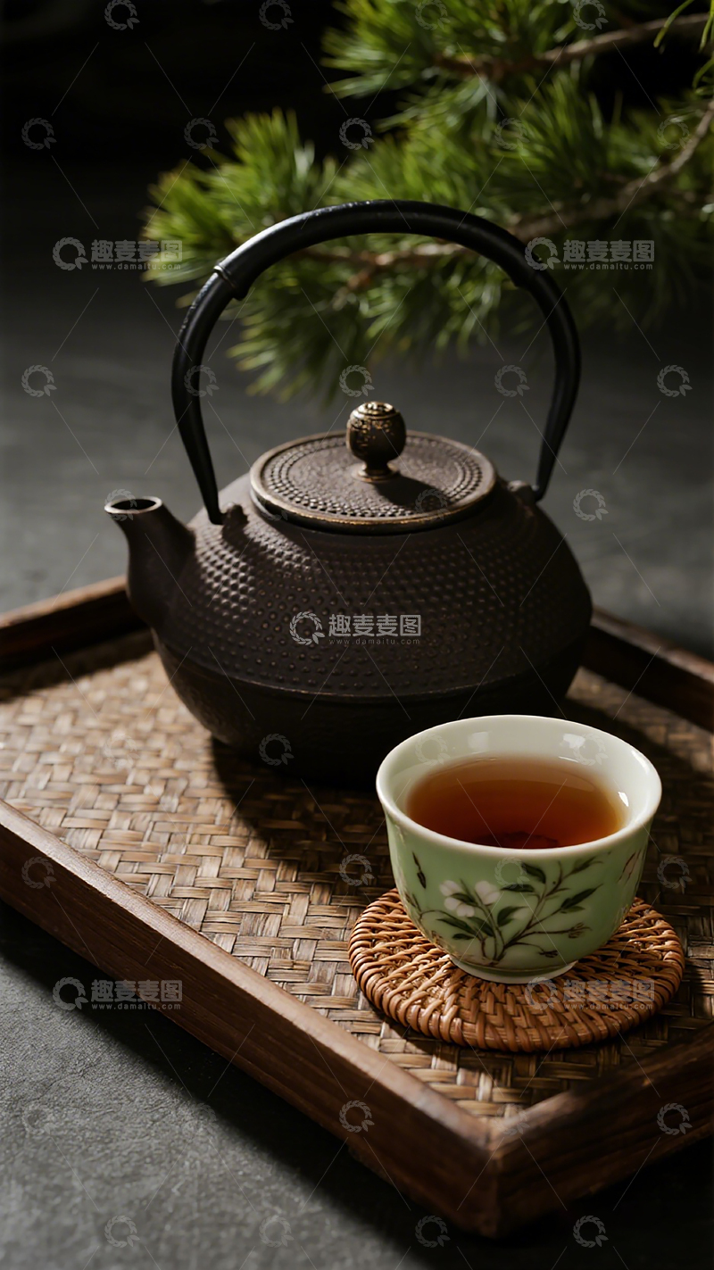 高清大图下载【趣麦麦图】日式茶具静物摄影