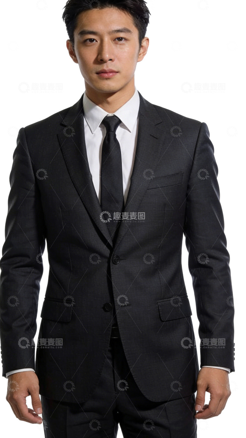 高清大图下载【趣麦麦图】商务正装帅气男士形象照片