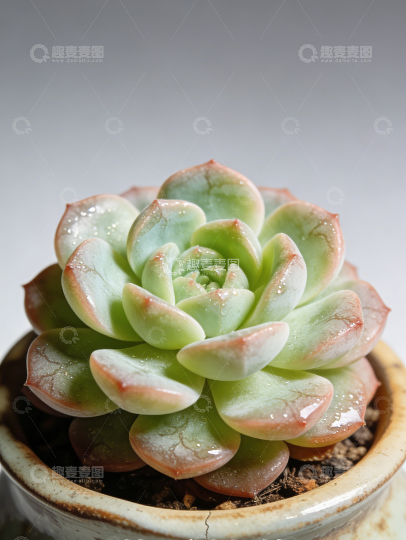 高清大图下载【趣麦麦图】多肉植物特写摄影