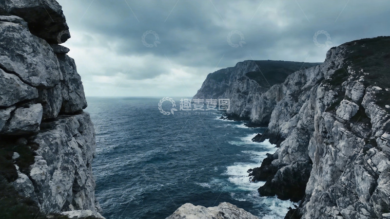 高清大图下载【趣麦麦图】悬崖海岸风光