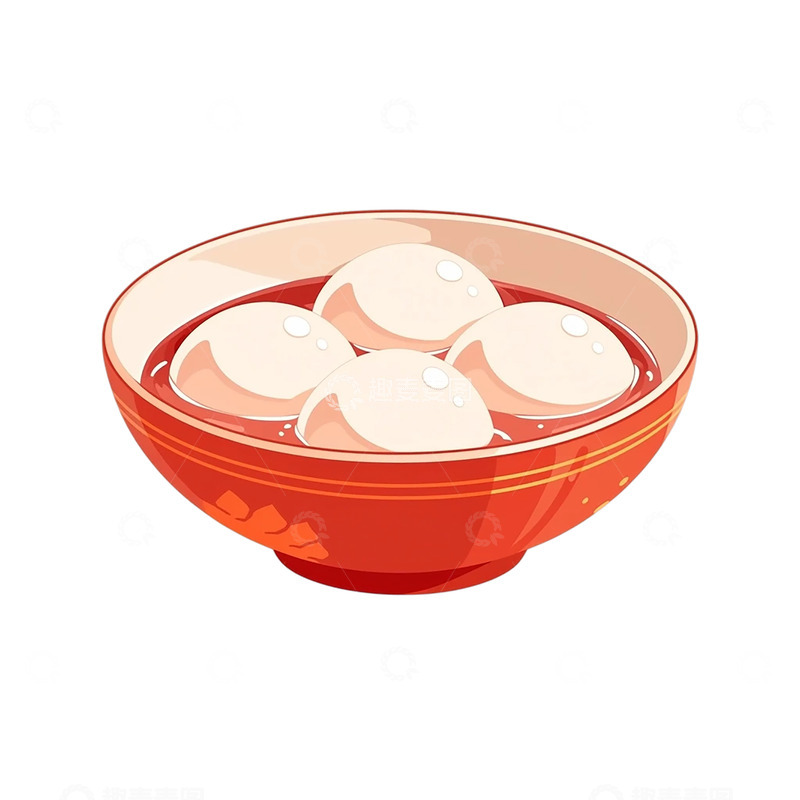 高清大图下载【趣麦麦图】童话中的梦幻汤圆盛宴