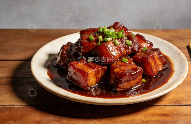 高清大图下载【趣麦麦图】红烧肉美味家常菜美食摄影