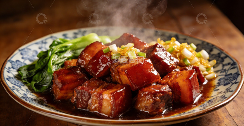 高清大图下载【趣麦麦图】中式美味可口红烧肉美食摄影