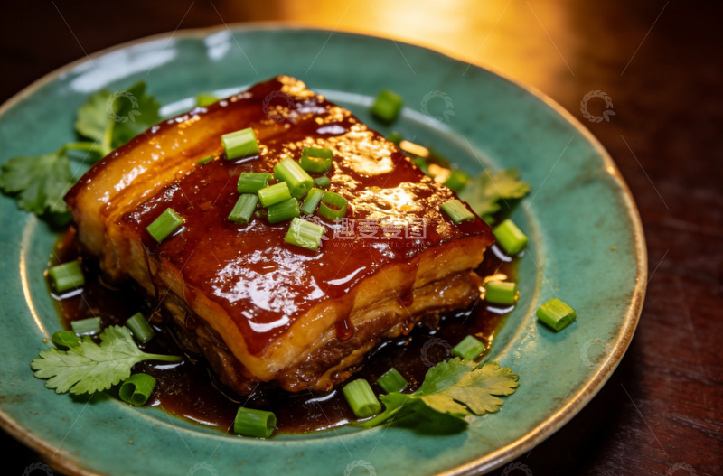 高清大图下载【趣麦麦图】中式美食红烧五花肉