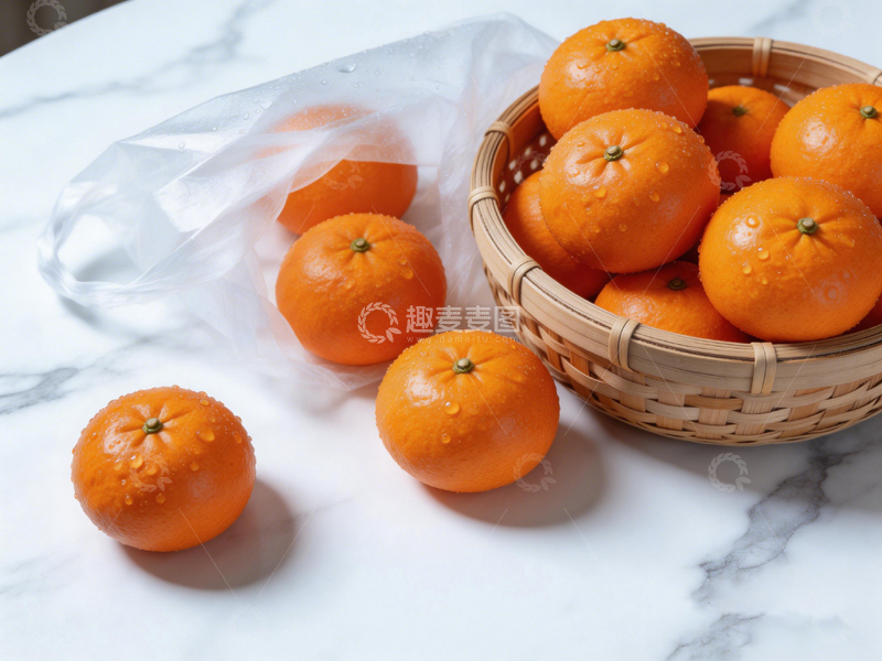 高清大图下载【趣麦麦图】清新水果篮子摄影