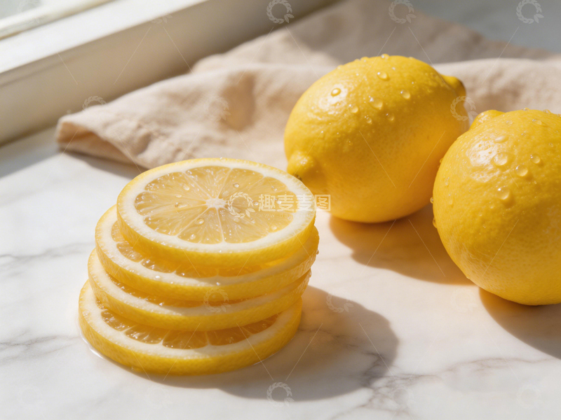 高清大图下载【趣麦麦图】清新柠檬静物摄影