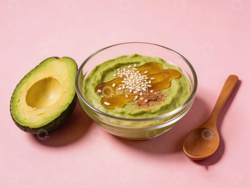 高清大图下载【趣麦麦图】清新牛油果酱美食摄影