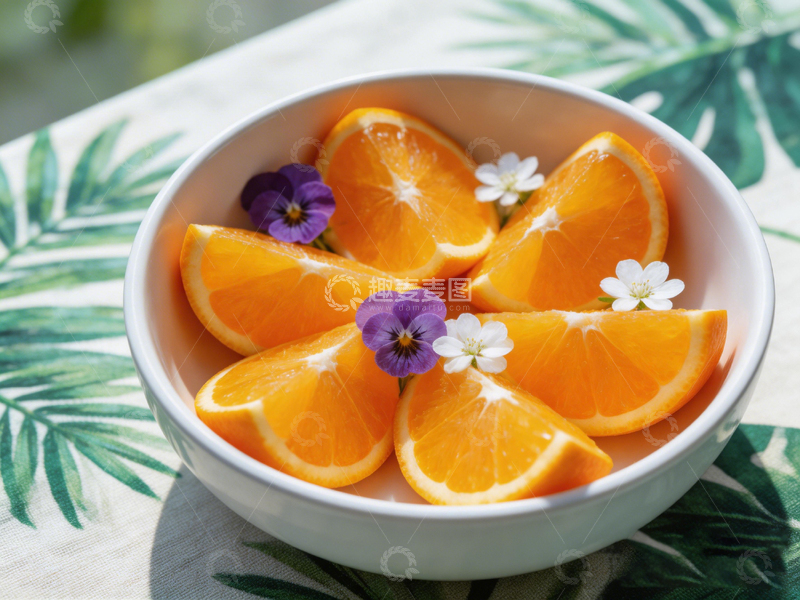 高清大图下载【趣麦麦图】清新水果碗摄影