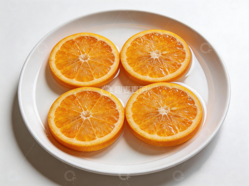 高清大图下载【趣麦麦图】简约风格水果切片盘饰