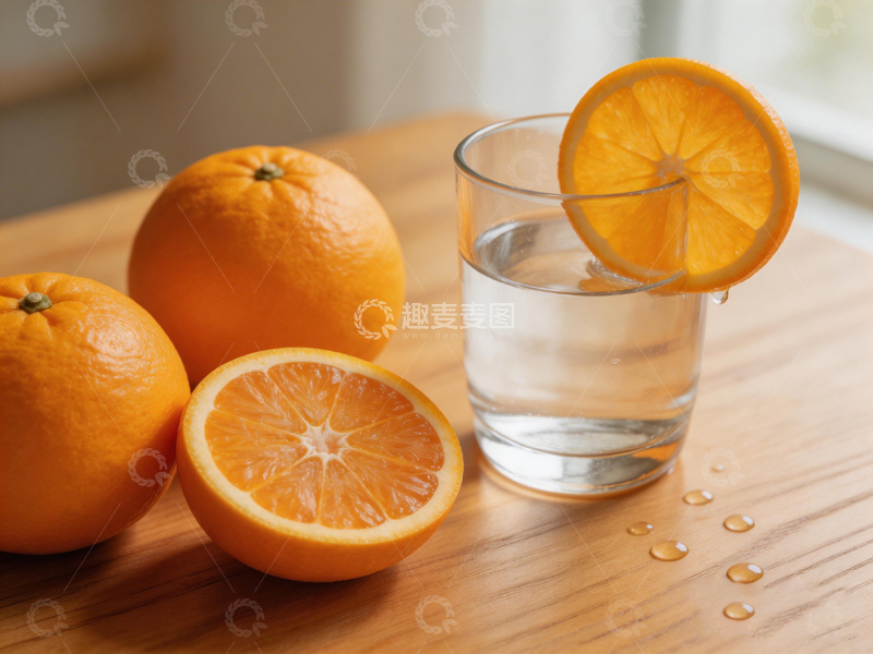 高清大图下载【趣麦麦图】清新水果玻璃杯静物摄影