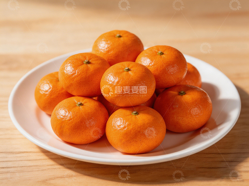高清大图下载【趣麦麦图】简约清新橘子静物摄影