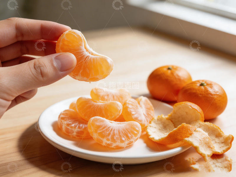 高清大图下载【趣麦麦图】清新水果橘子特写摄影