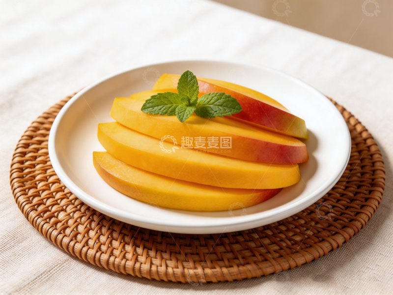 高清大图下载【趣麦麦图】清新水果盘摄影1