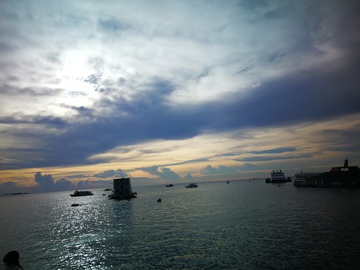 海景黄昏风光摄影