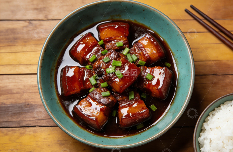 高清大图下载【趣麦麦图】美味红烧肉美食摄影图片