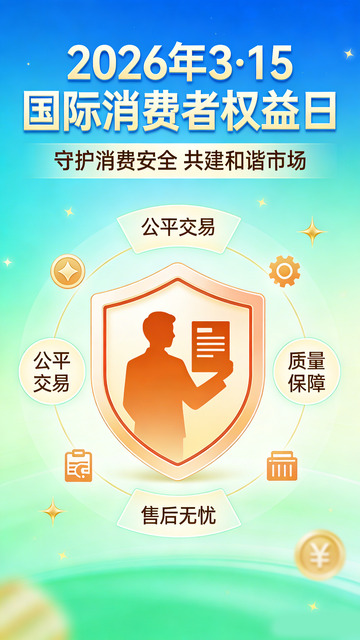 2026年国际消费者权益日宣传海报