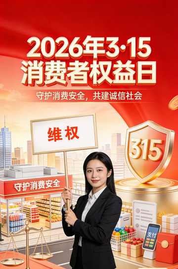 2026年3&middot;15消费者权益日宣传海报