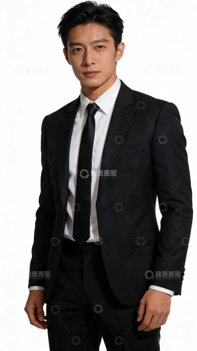 高清大图下载【趣麦麦图】正装男士形象照职业照