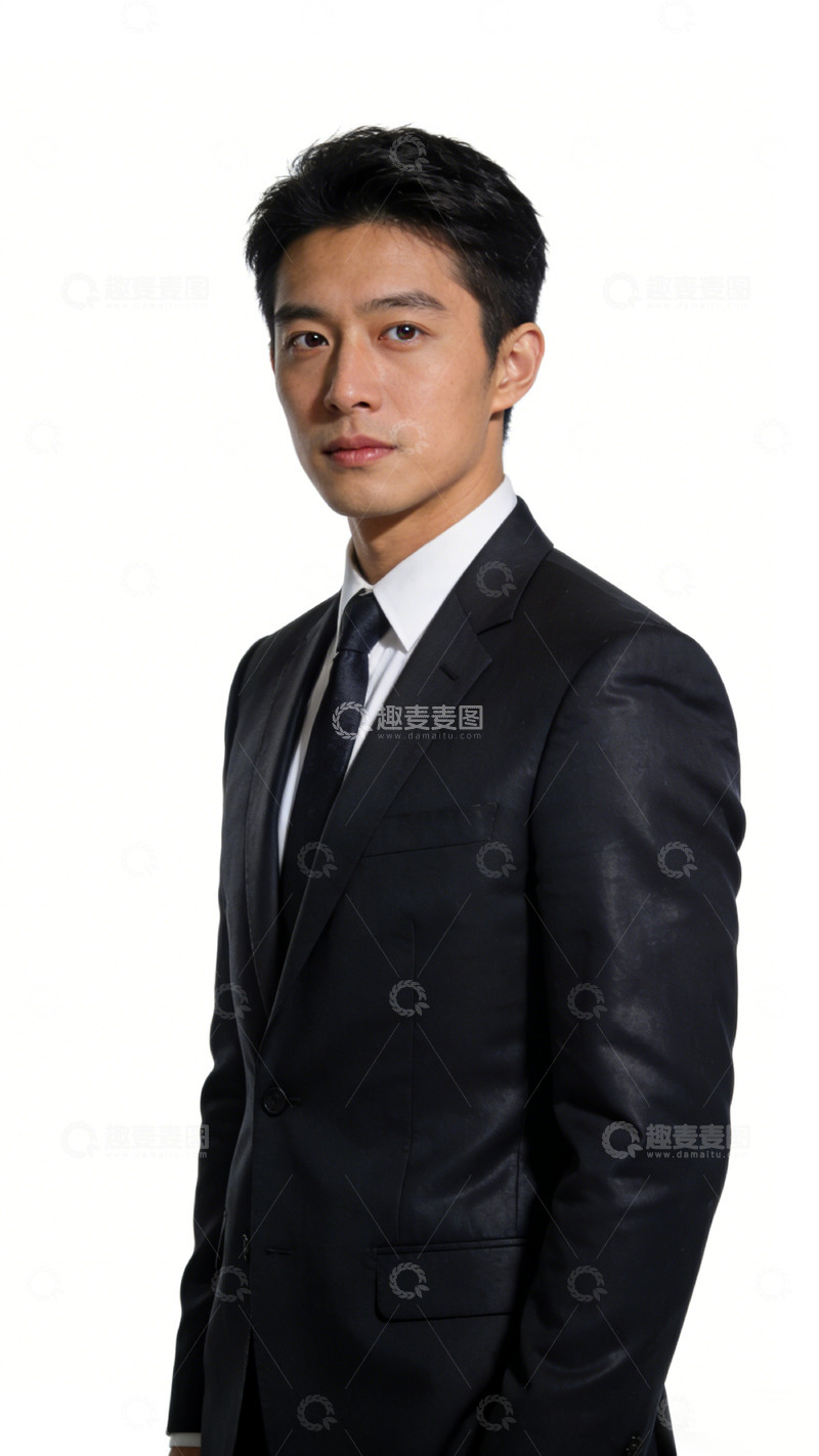 高清大图下载【趣麦麦图】正装男士肖像职业形象照