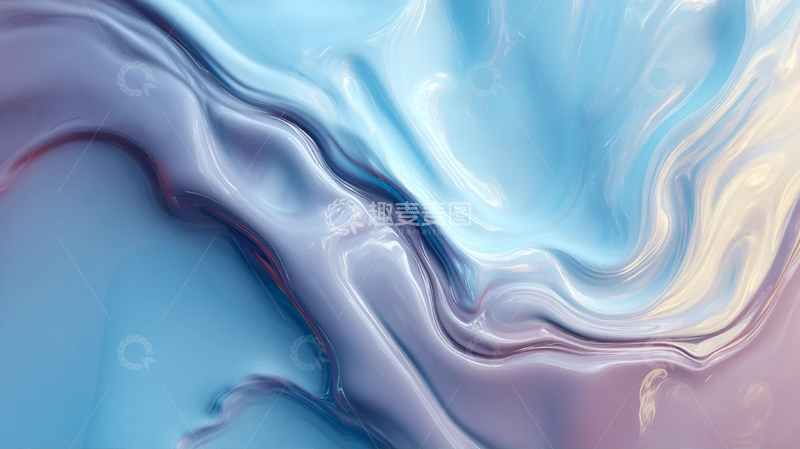 高清大图下载【趣麦麦图】梦幻流光涟漪的奇境