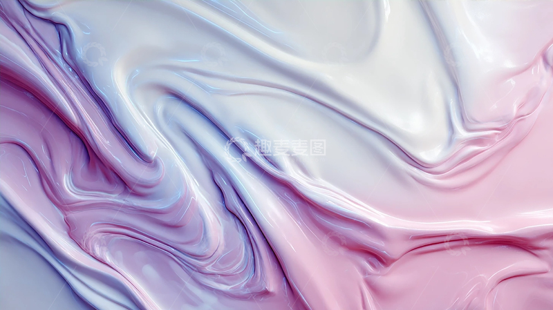 高清大图下载【趣麦麦图】梦幻色彩交织的流光奇境