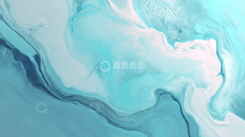 高清大图下载【趣麦麦图】海洋之心的深蓝梦境