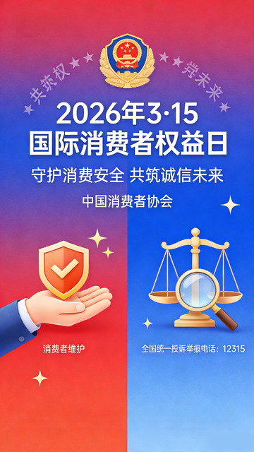 2026年国际消费者权益日海报