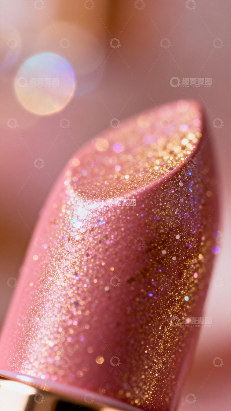 高清大图下载【趣麦麦图】闪亮粉色指甲油特写