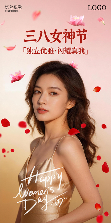 时尚三八女神节宣传海报