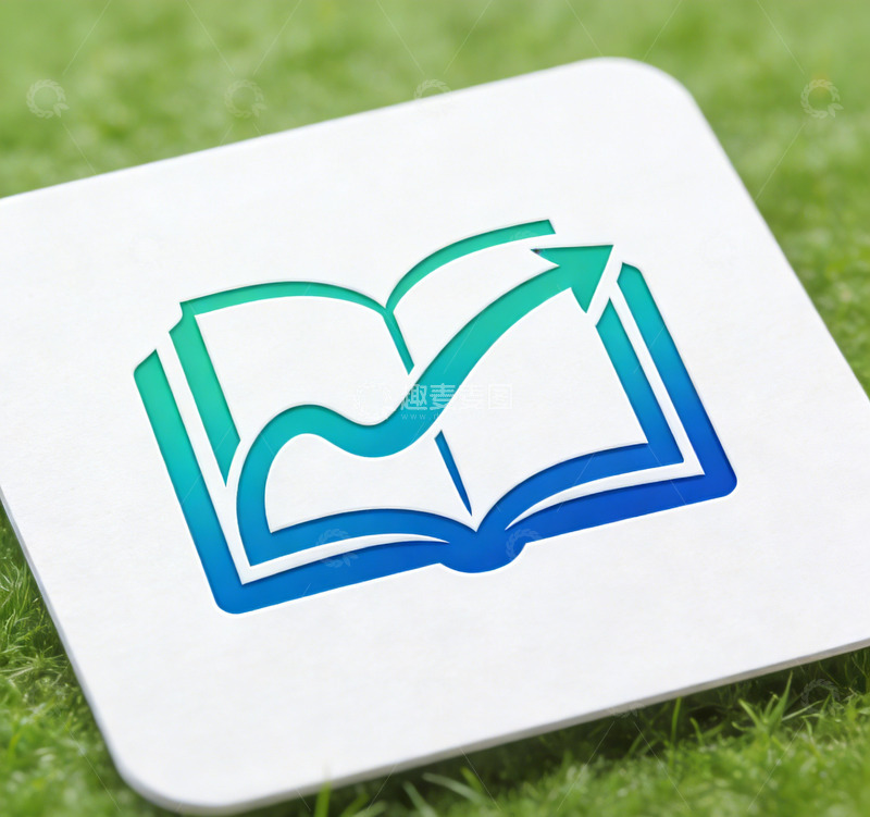 高清大图下载【趣麦麦图】简约书本图标设计
