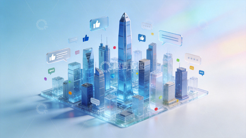 高清大图下载【趣麦麦图】3d立体城市微观场景4