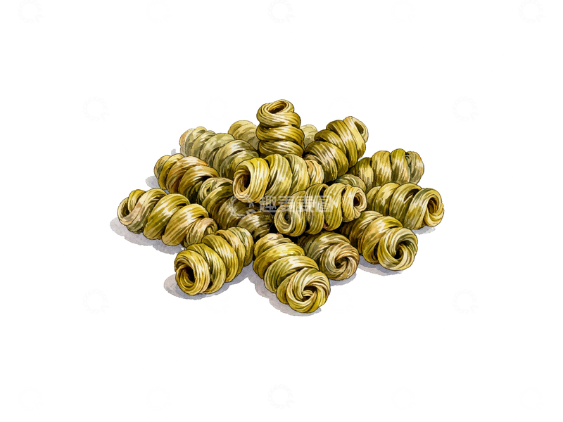 源文件下载【趣麦麦图】插画铁皮石斛枫斗4