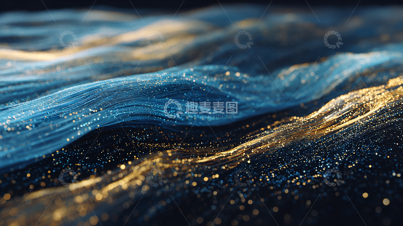 高清大图下载【趣麦麦图】夜空中闪烁的星辰海洋