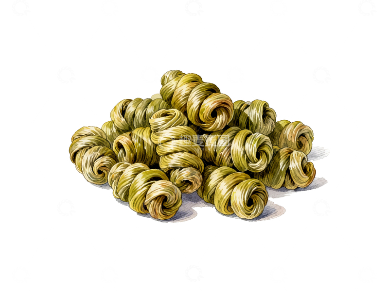 源文件下载【趣麦麦图】插画铁皮石斛枫斗1