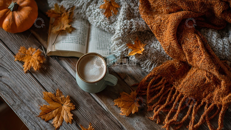 高清大图下载【趣麦麦图】薄雾晨光中的温暖角落