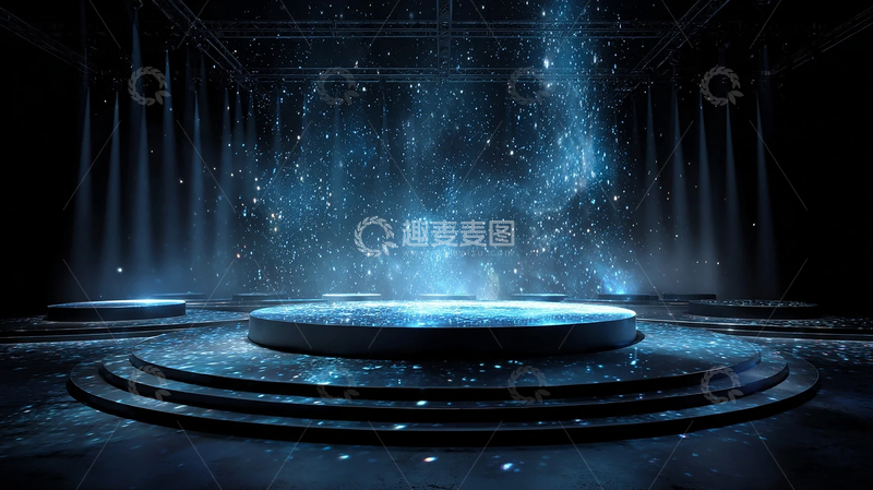 高清大图下载【趣麦麦图】银河星辰舞台的奇幻盛宴