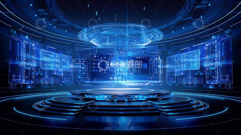 高清大图下载【趣麦麦图】未来科技梦境空间